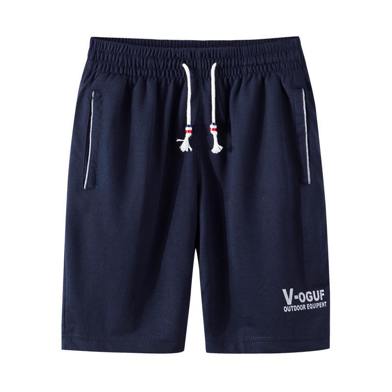 

Мужские летние повседневные спортивные шорты - свободный крой, большие размеры, пляжные брюки 6xl темно-синий