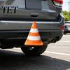 Truck Towing Hitch Plugs Traffic Cone Trailer Cover, Funny Cone-Shaped Ball Cap, Tow Protector UV-Resistant Protective Cover for Balls, SUV Accessory