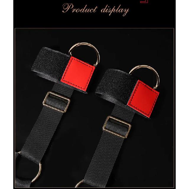 Bed straps with four corners, bed binding props, SM adult sexual straps