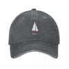 Harbor  Sailboat Baseball Cap Derby Hat Western Hat Christmas Hat Icon Caps For Unisex Womens
