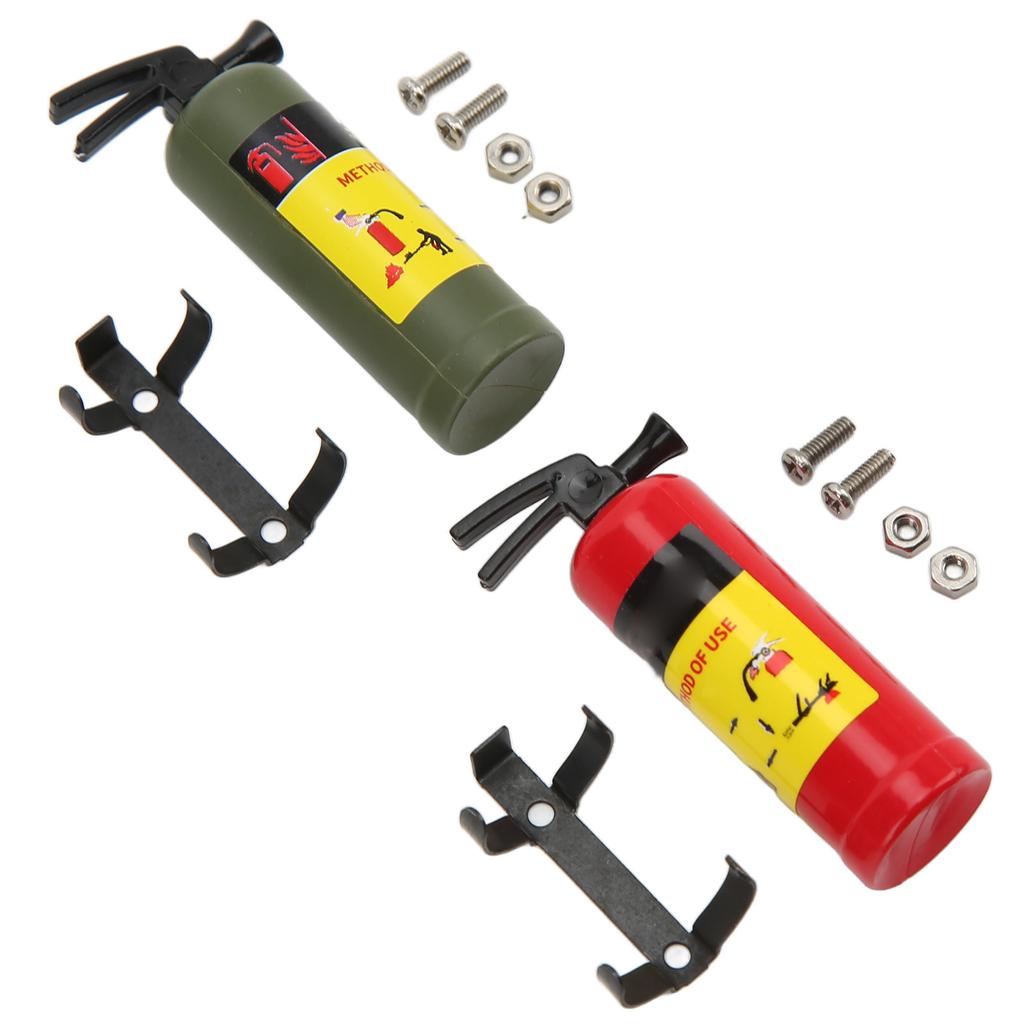 RC Auto Simulovaný Hasičský přístroj Mini Dekorativní Hasičský přístroj pro AXIAL RC Auto Dekorace