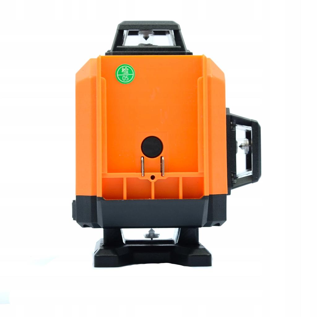 Rosfix Poziomica Laserowa Orange Tiger ROT16L – 16 Linii Laserowych | Statyw 43–120 cm | Okulary Ochronne i Zielona Tarcza