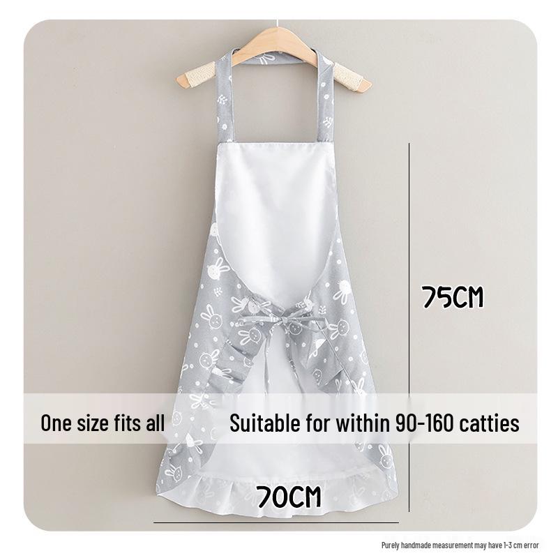 Soft, Comfortable, Cute, Stain & Dirt-Resistant Waist Apron for Home Kitchen and Workshop