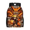 Customized N-Narutoes Uzumaki Backpacks Men Women Fashion Bookbag for School College Manga Bags