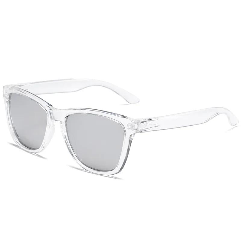 

New Sunglasses Man Anti-uv Sun Glasses Coating Lens Driving Fishing UV 400 Protection Outdoor Square Sports Shades as picture