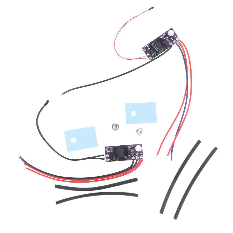 5V 12V DC PC Fan Controller with Automatic Speed Adjustment & Temp Probe, Suitable for 2/3-Wire Fans