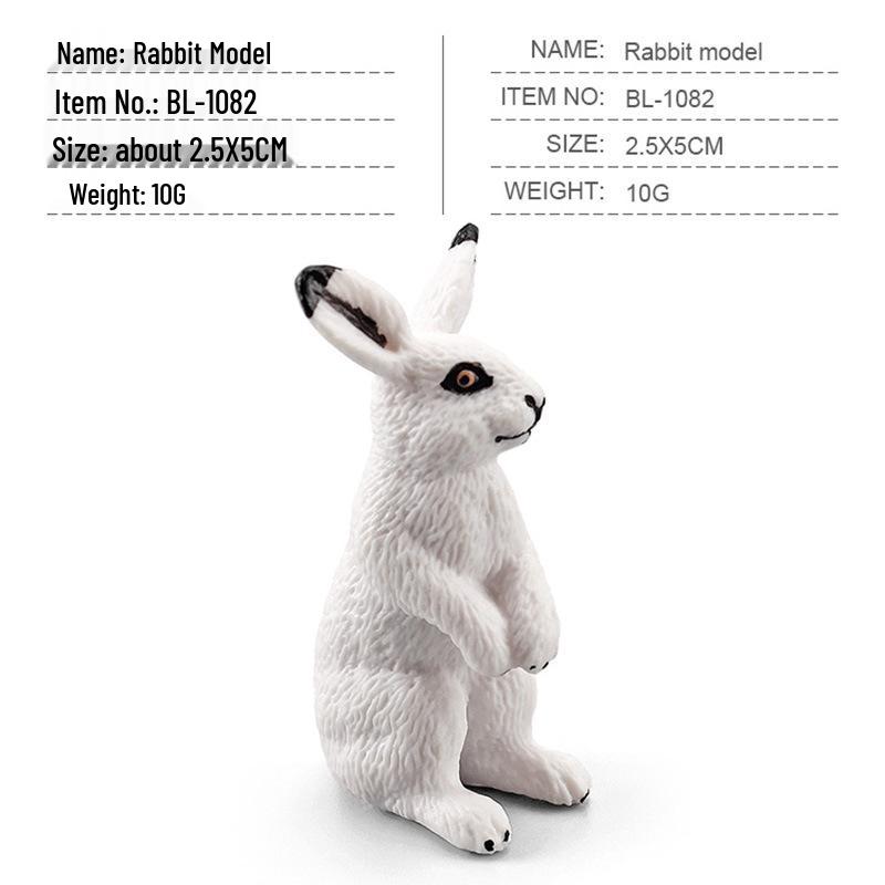 Cross-Border Farm Animal Miniature Model Set: Chickens, Ducks, Geese, Cows, and More