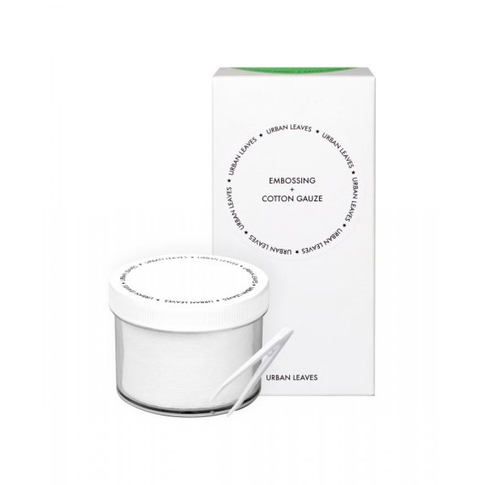 Urban Leaves Skin Fit Pad Embossing + Cotton Gauze Skin Fit Pad Embossing+Pure Cotton Gauze