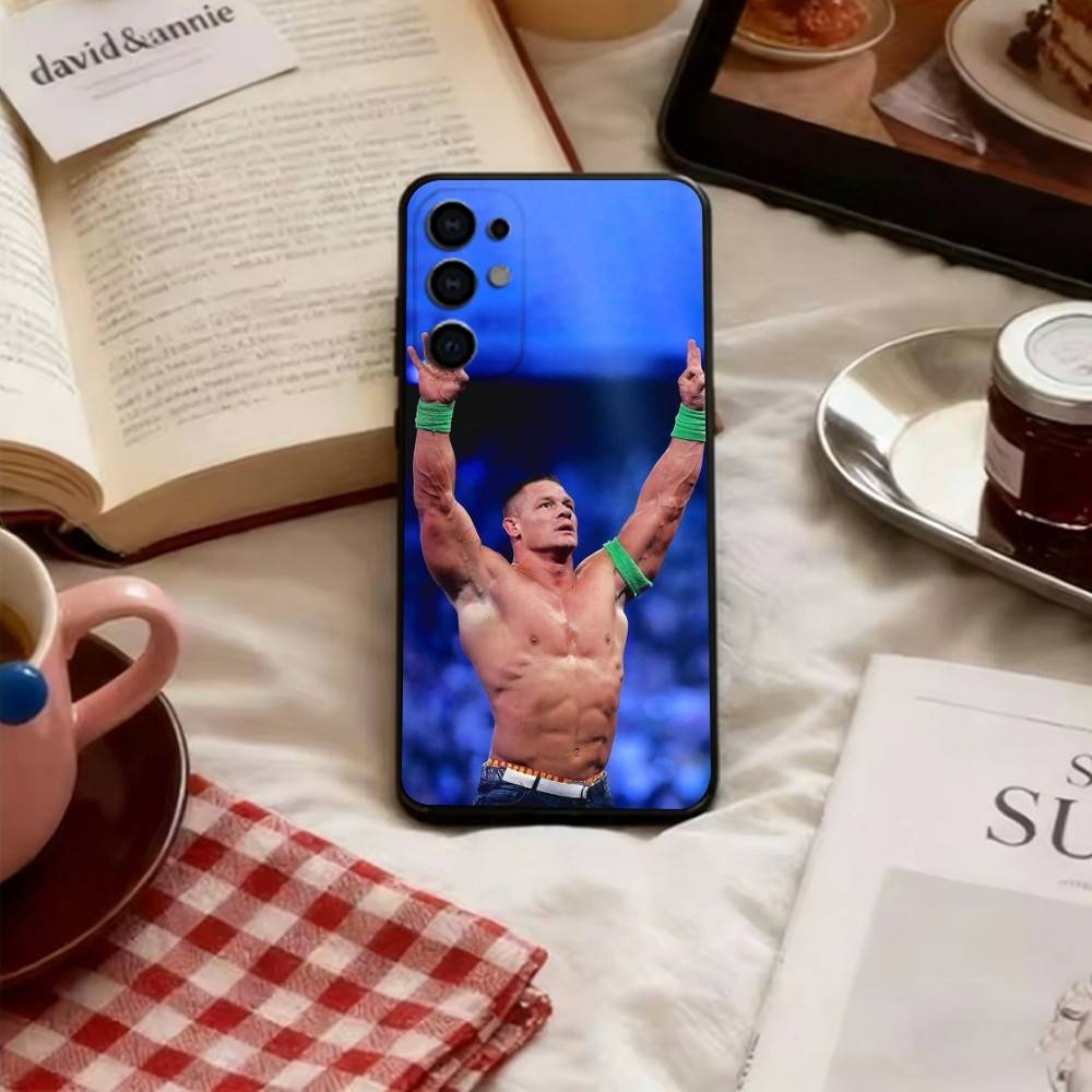 Wrestler John Cena Phone Case Soft black For Samsung S25,S24,S21,S22,S23,S30,Ultra,S20,Plus,Fe,Lite