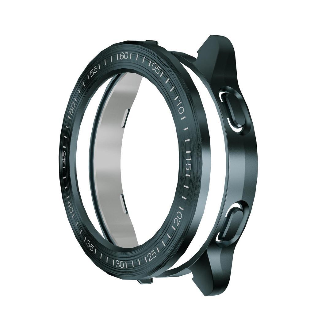 Hülle für Xiaomi Mi Watch S3 Hülle Zubehör PC Schutzhülle für Mi Watch S3 Galvanisierte Drahtzieh-Hohle Hülle+Lünette Wir