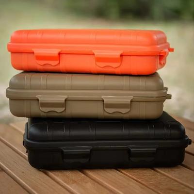 1PC EDC Tool Box Outdoor Camping Survival Kit Shockproof Waterproof Case Sealed Box Outdoor Survival Storage Box Small