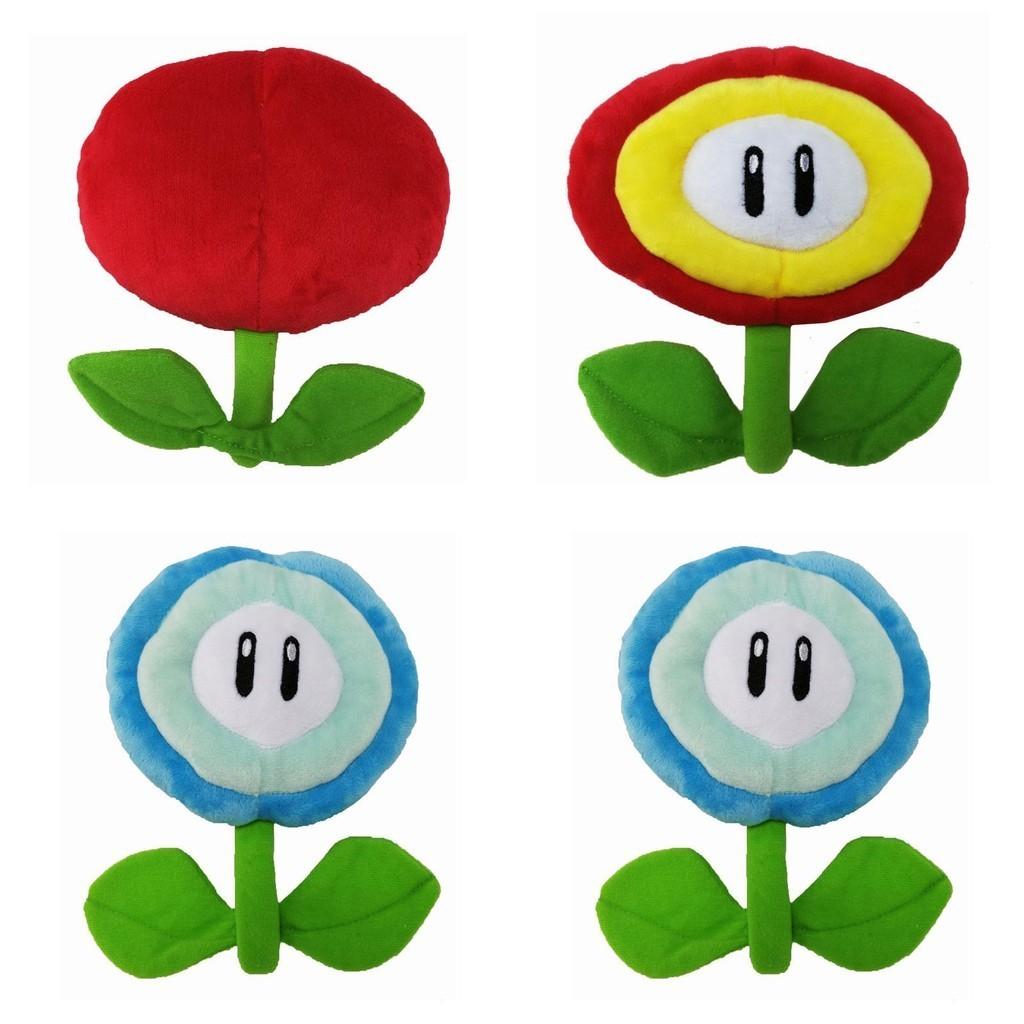Super Mario Brothers Fire Flower Plush Toy Adorned With Soft Sunflower Design For Comfort
