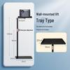 Dual-Use Projector and Phone Stand with Telescopic Adjustment, Punch-Free Tray for Home or Office.