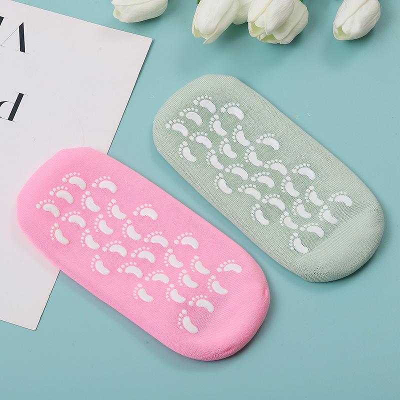 Silikon Feuchtigkeits Handschuhe & Socken mit ätherischem Öl Gel für die Nachtreparatur