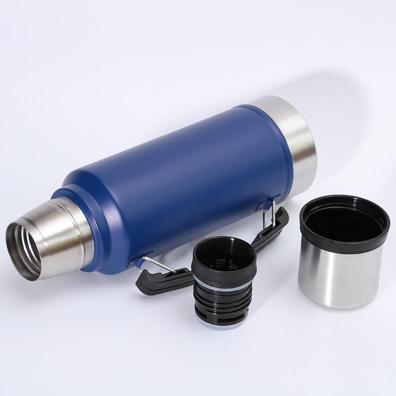 Travel Pot 304 Stainless Steel Thermal Insulation Pot Large Capacity Sports Kettle Portable Outdoor Water Cup