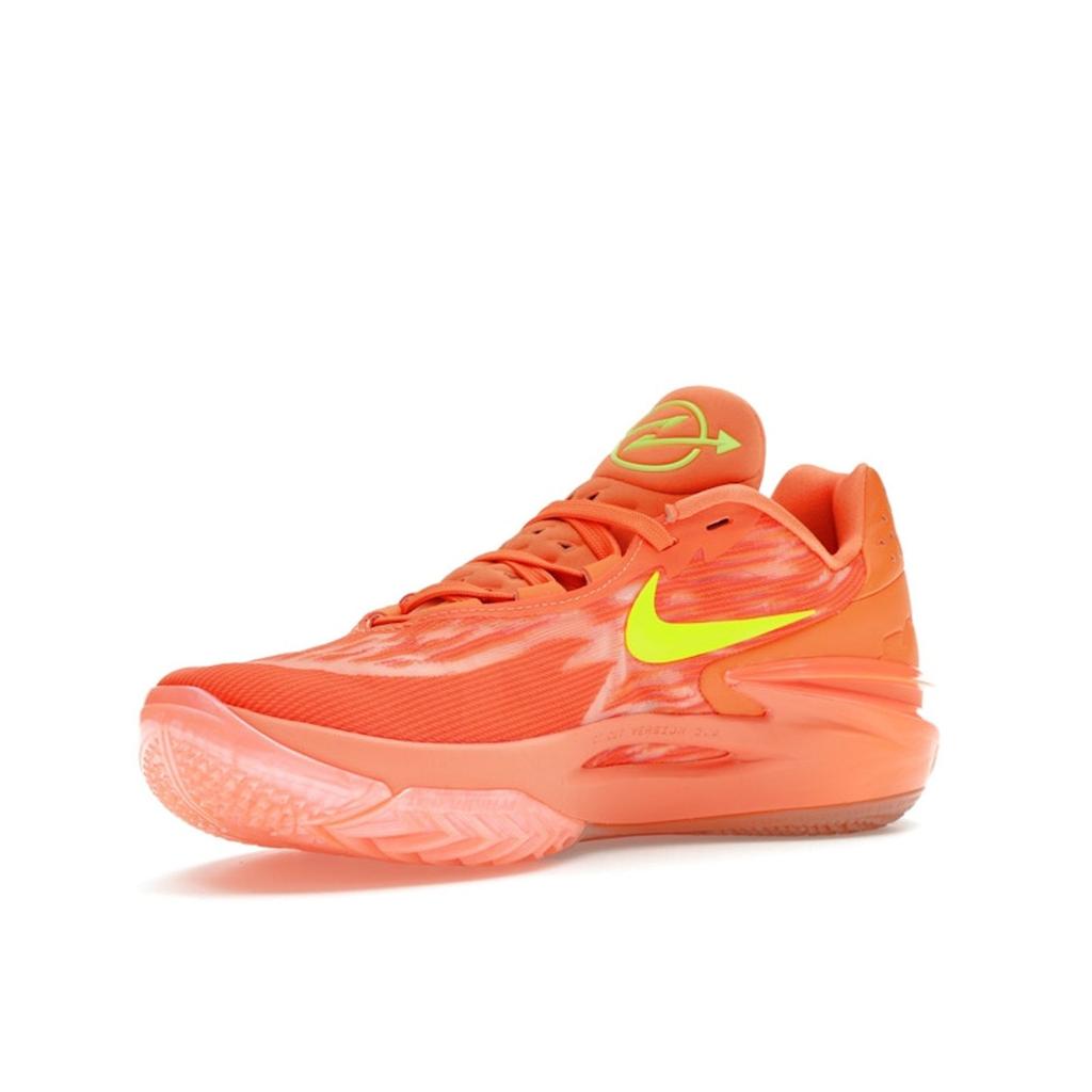 Nike Arike Ogunbowale x  Air Zoom GT Cut 2 Bright Mandarin Women Sneakers Orange Lime-Blast Camellia FQ8704-800