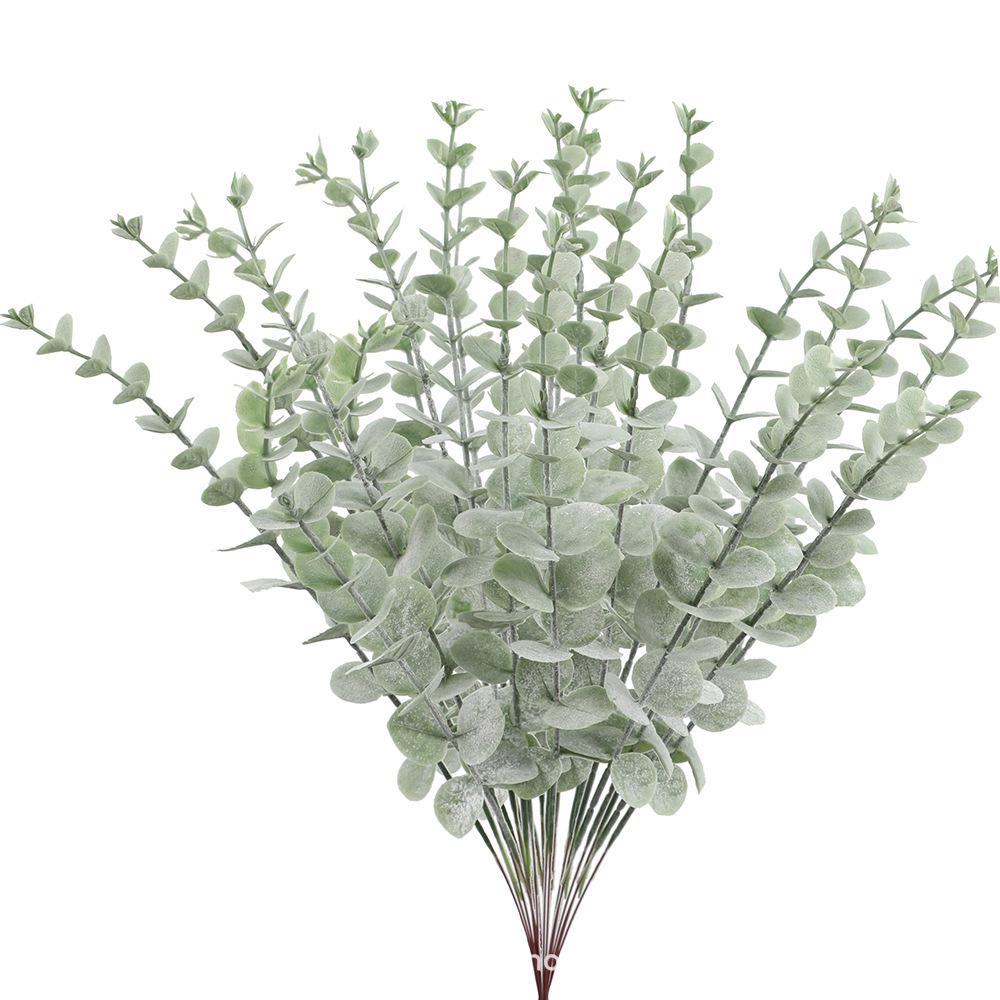 38cm Artificial Eucalyptus Leaves for Flower Arrangement and Home Decoration.