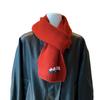 Korean 111 Embroidery Flowers Autumn and Winter Warm Premium Atmosphere Knitted Scarf Atmosphere Scarf