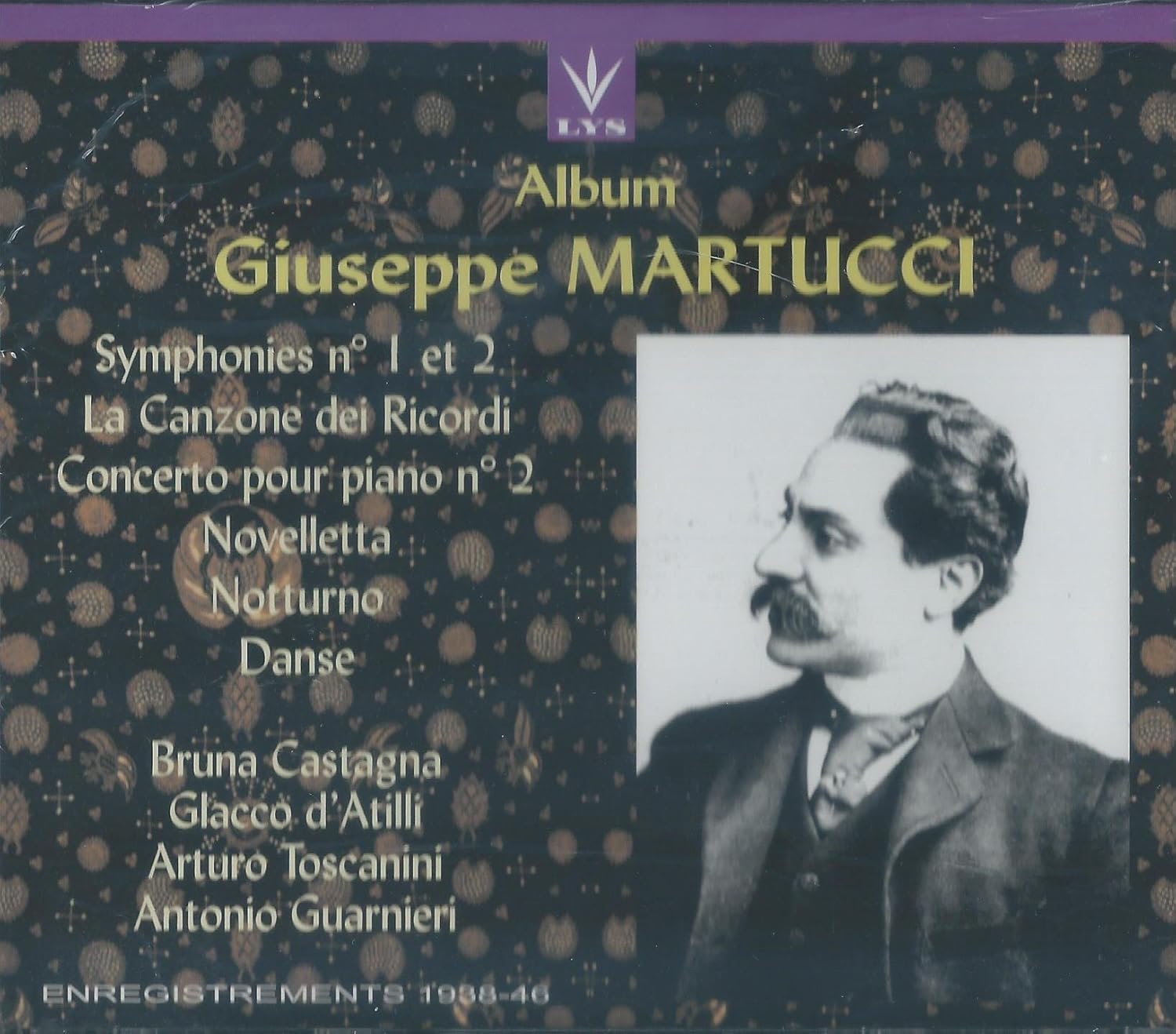 

CD NBC S.O; TOSCANINI - Martucci;Symphonies 1 & 2 LYS466 Japan Classical Used