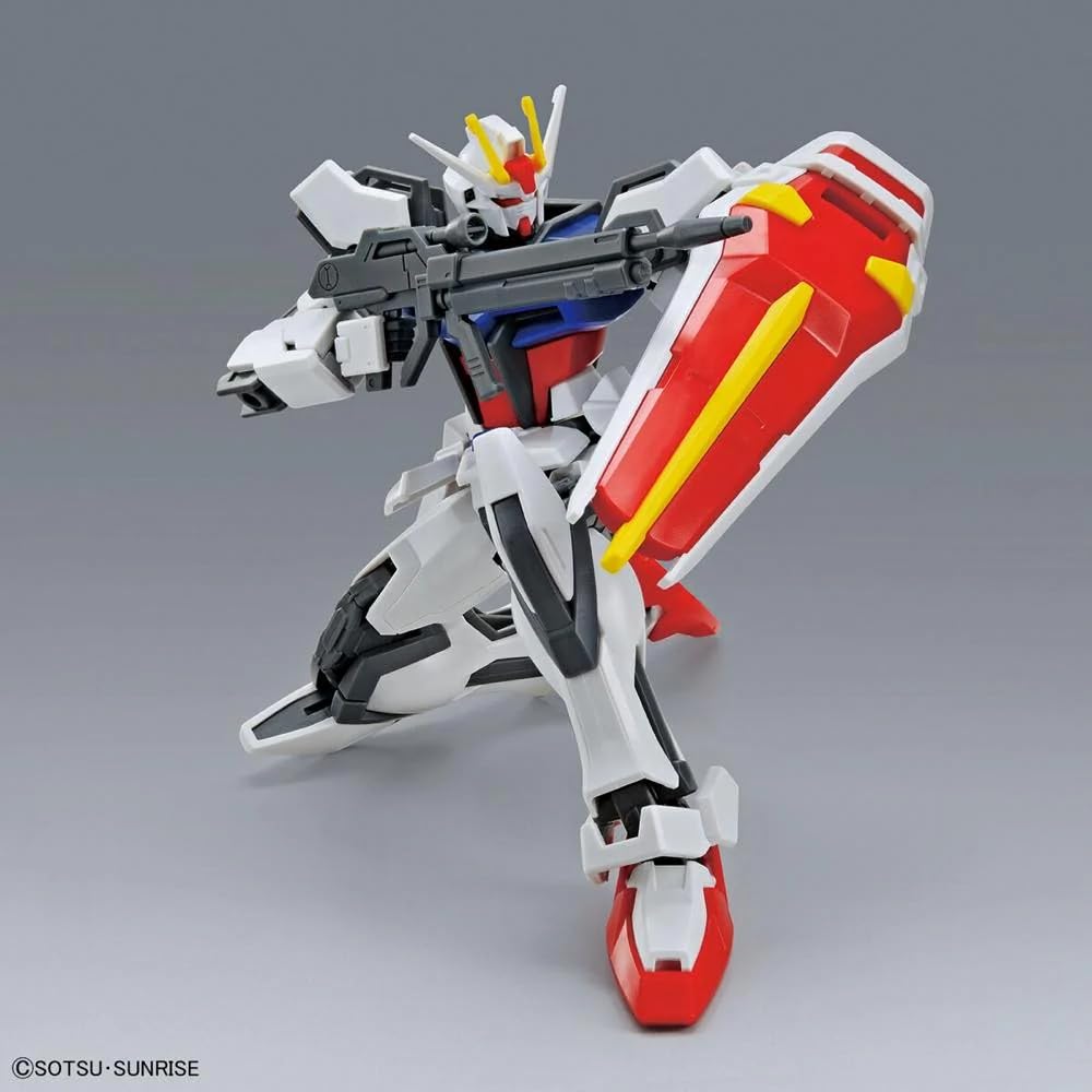 BANDAI SPIRITS ENTRY GRADE Mobile Suit Gundam SEED Strike Gundam Scale Plastic Model Kit 1/144 Pre-colored