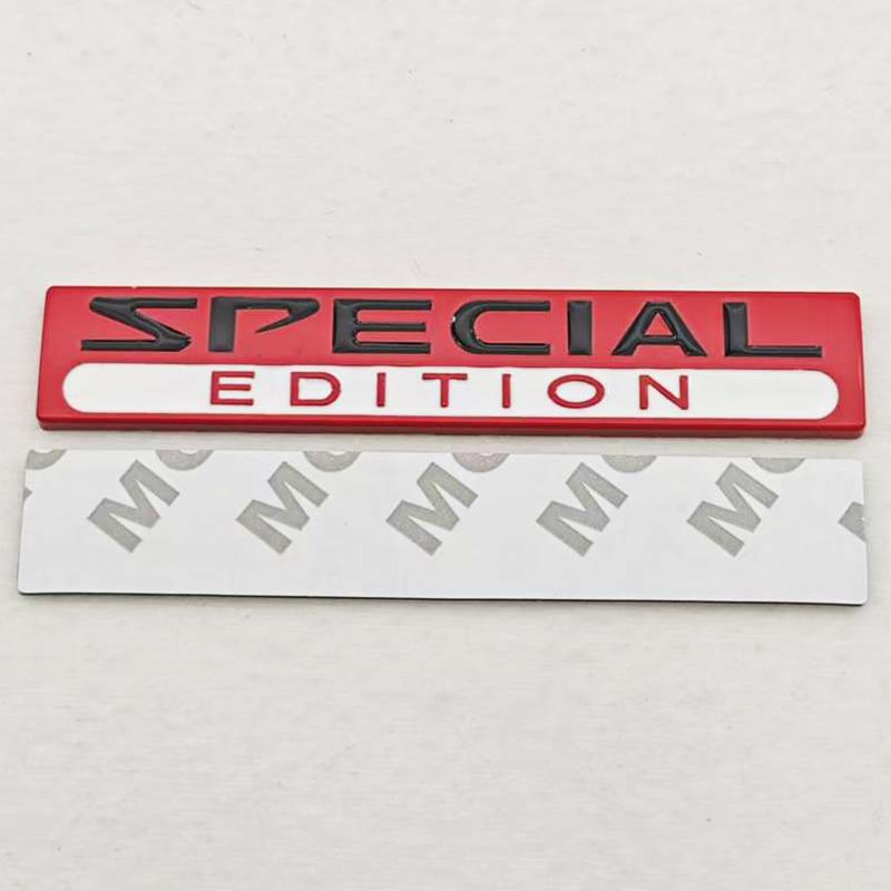 NEW 3D Metal Car Motorcycle Whole Body Sticker Logo SPECIAL EDITION Badge Emblem Decals For Auto Motorcycle Sticker Accessories