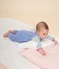 Footless Romper A0BB9 Light White 12 months 74cm [Petit Bateau] Blue/Off