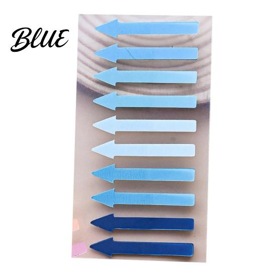 File Marking Tags Arrow Index Tab Stickers, Translucent PET Page Markers, Adhesive Markers Colorful Sticky Flags for Organizing Book And Removable