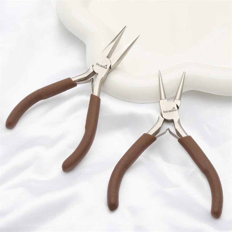 Jewelry Making Pliers Diy Wire Wrapping Hand Craft Tools Anti Slip Handle For Beading Jewelry Repair Handmade Project Use