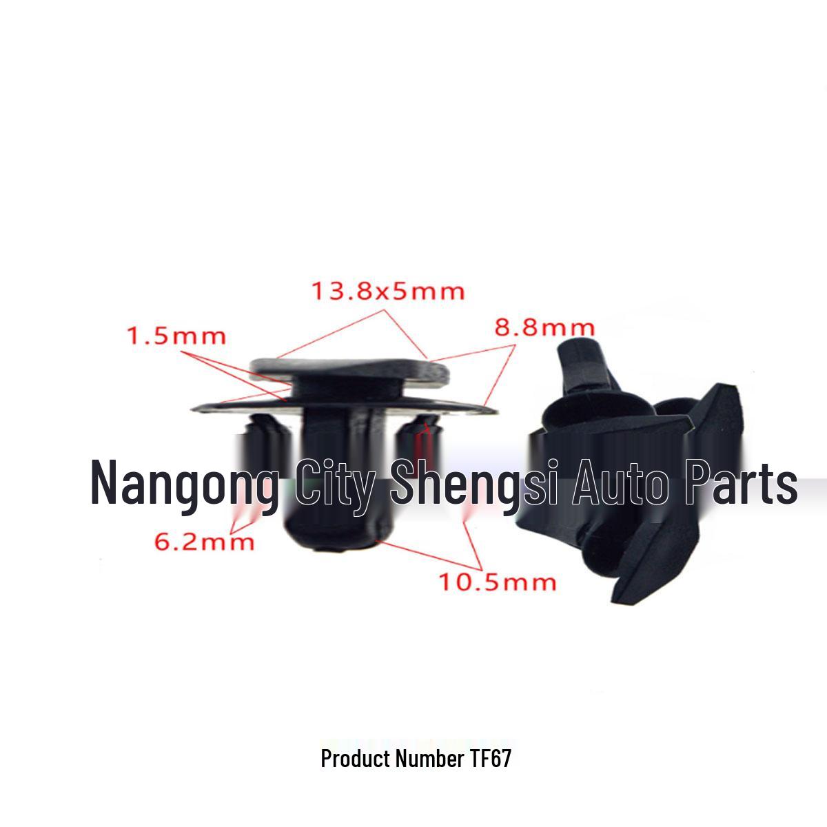 

Toyota Tundra Weatherstrip: Door & Window Sealing Strip Clips 10m