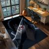 Naruto Non Slip Big Size Carpet Rug, Washable Large Area Floor Mat Indoor Bedroom Gamer Room.-TING