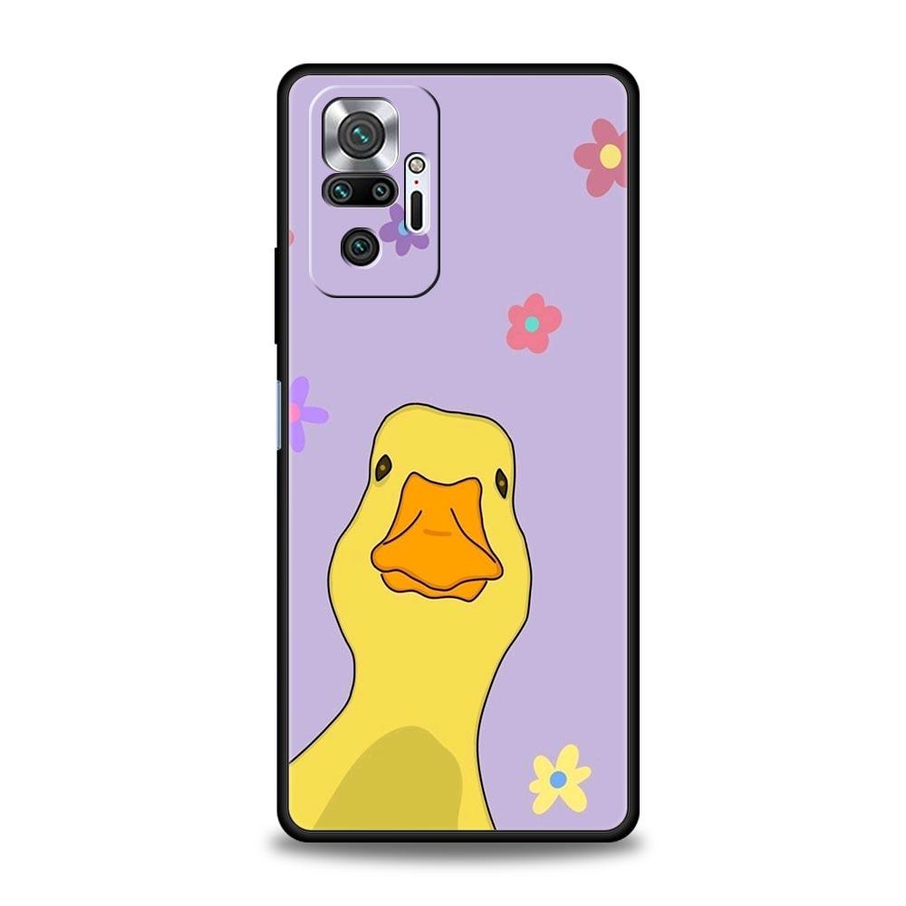

Phone Case Cover for Redmi 14C 10C Note 15 14 13 12 10 11 Pro Plus K40 5G Soft TPU Shockproof Fundas Shell Cute Goose Duck Game Redmi Note 11