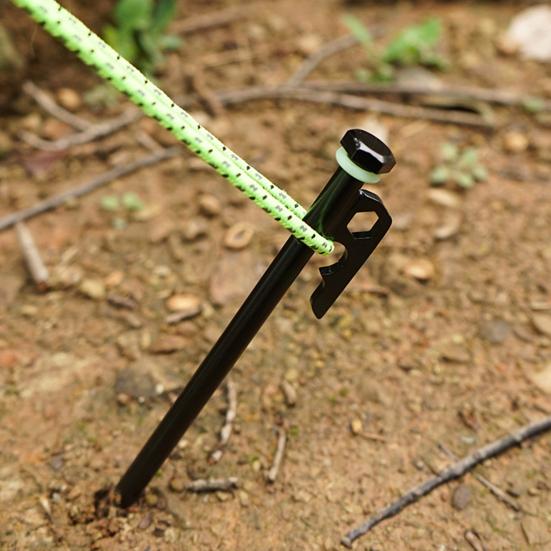 20 ks Kroužky na stanové kolíky 15MM Svítící ve tmě Silikonový zemní kolík Kroužek Fluorescenční smyčka na stanový kolík Příslušenství pro stanové kolíky pro venkovní kempování