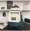 School bag new school bag men's Korean version ins trendy tooling style large capacity middle and high school students multi-compartment casual