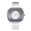 CANSNOW Luxury Fashion Watch For Women Steel Band Light Bracelet Version Creative Girl Student Quartz Wristwatches Gift
