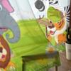 Animal Cartoon In The Jungle Tulle Sheer Curtains for Living Room the Room Bedroom Kitchen Decoration Voile Organza Curtains