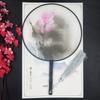 Classical Double-Sided Translucent Han Dynasty Dance Performance Forest Fan