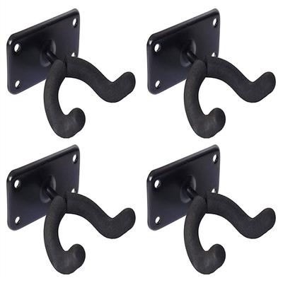 Set of 4 Guitar Hanger Wall with Mounting Guitar Hooks, High-Strength, Mount, Screws, Stand/Hanger/Holder