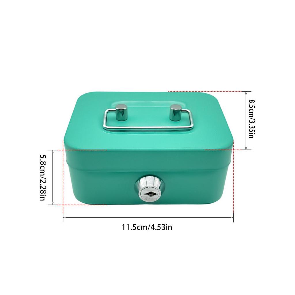 Cross-border Creative Handheld Piggy Bank with Key, Storage Coin Box