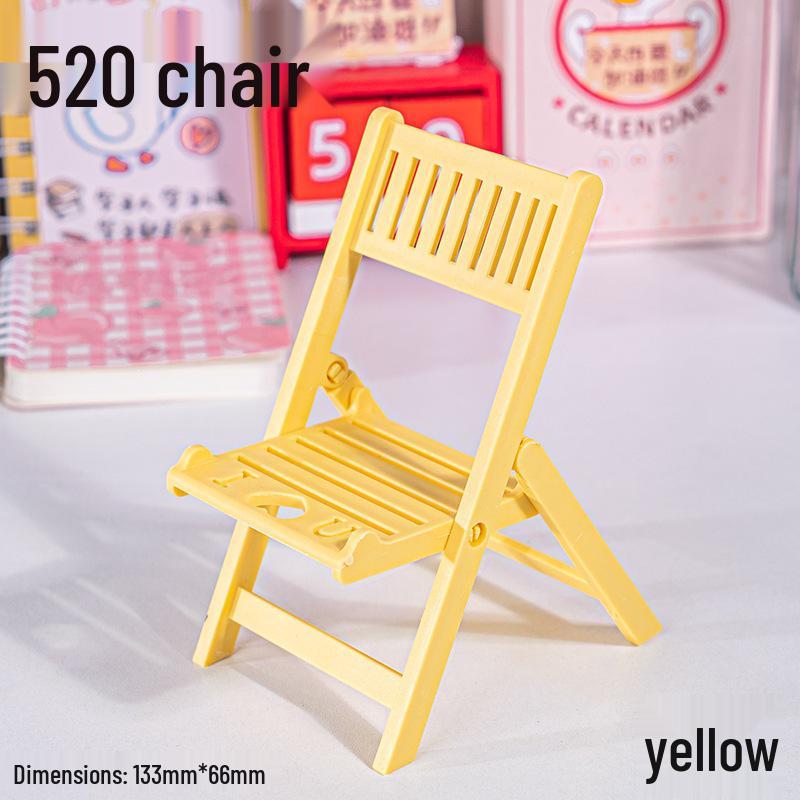 Creative Cute Mobile Phone Stand: Douyin Style Small Chair for Lazy Viewing