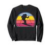 Sunset Ski Gloves, Mountain Ski Instructor, Skier, Girls' Sweatshirt