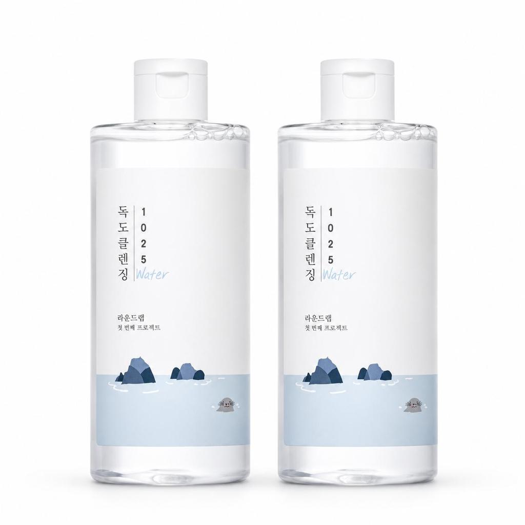 ROUND LAB 1025 Dokdo Cleansing Water 400ml (3 Options)