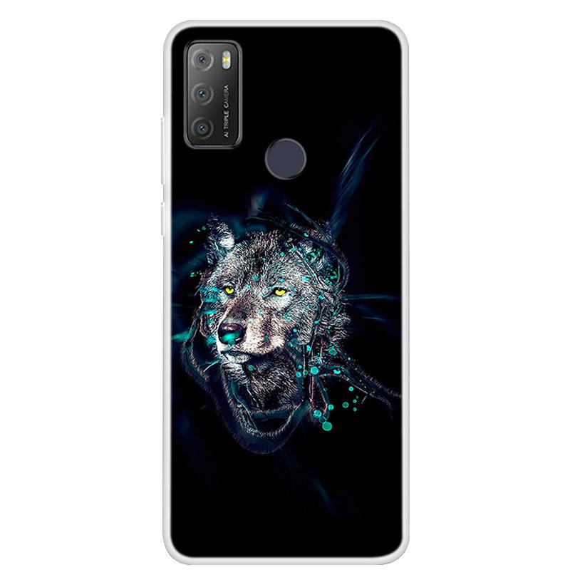 Pro Alcatel 1S 2021 Case Luxusní silikonový TPU měkký kryt na telefon pro Alcatel 1S 2020 Nárazuvzdorný roztomilý TPU nárazník Fundas Coque