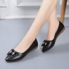 Women's Shoes with Bow Rhinestone White Ladies Pumps Pointed Toe Comfortable and Elegant On Offer Luxury Brand Wholesale Lastest
