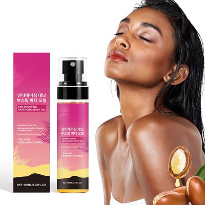 Tanning Gel,Intensive Tanning Gel, Tanning Gel For Tanning Bed Lasting Waterproof For An Amazing Tan For Body And Face 100ml