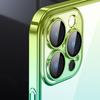 For iPhone 14 Pro Max Transparent Electroplated PC Gradient Phone Case