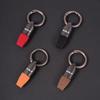 JXMK6 Suede Metal Key Chain Fashion Keychain Key Ring Holder For Morning Picanto Rio Sorento XCeed Soul Cerato Venga Cadenza K9 S