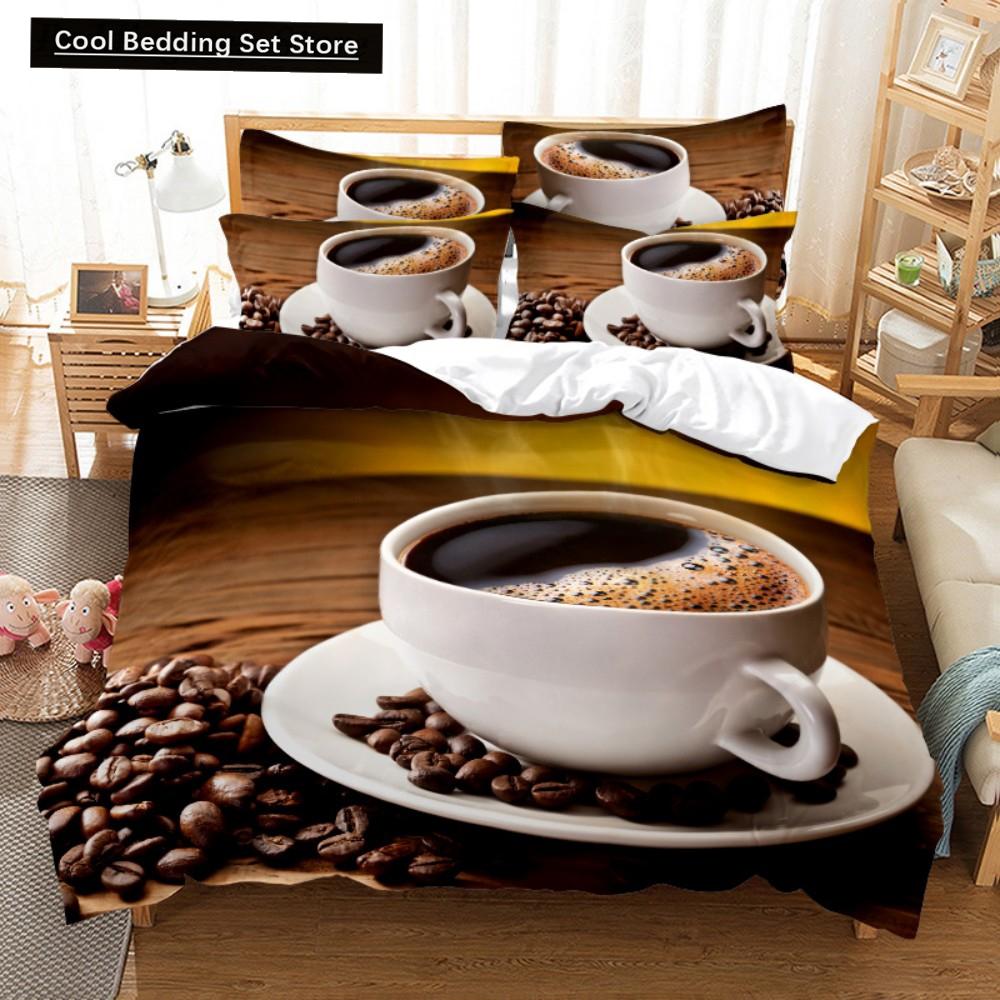 Essen Rindfleisch Bettwäsche Set 3D Frisches Fleisch Bettbezug King/Queen Größe Köstliche Meeresfrüchte Sashimi Hähnchenschenkel Steak Realistischer Bettdeckenbezug