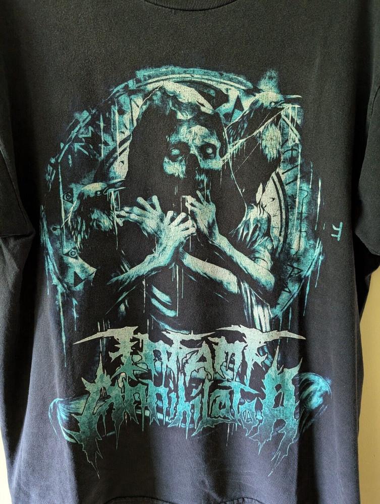 Футболка Infant Annihilator Deathcore Metal для мужчин и женщин Хлопковая футболка DI445 Унисекс футболка S