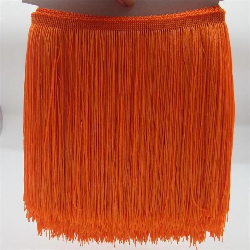 20Cm Wide Polyester Row Beard Latin Dance Fringed Lace Diy Clothing Accessories
