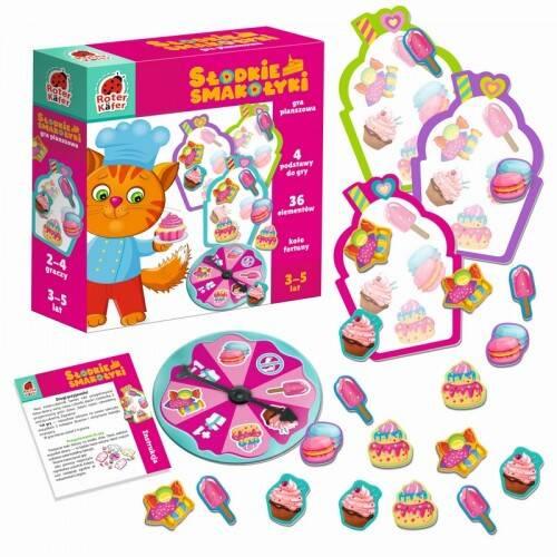 Educational Game Sweet Treats Board Game Sorting Roter Kafer